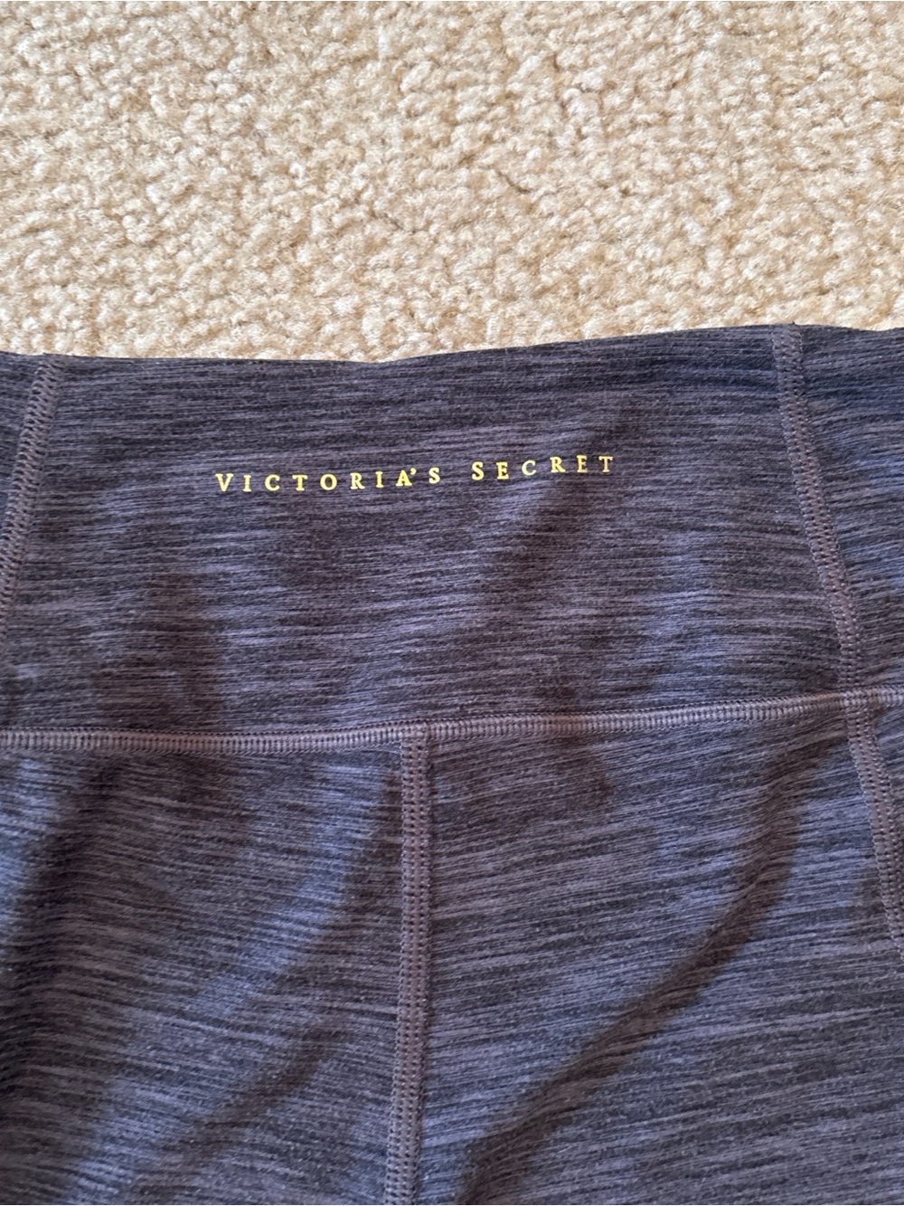 Victoria's Secret Charcoal Heather High-Waist Leggings Size Small